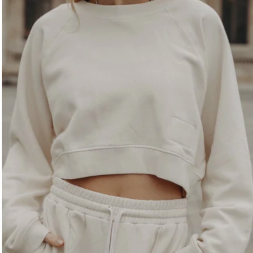 Daily Drills Cropped Crewneck